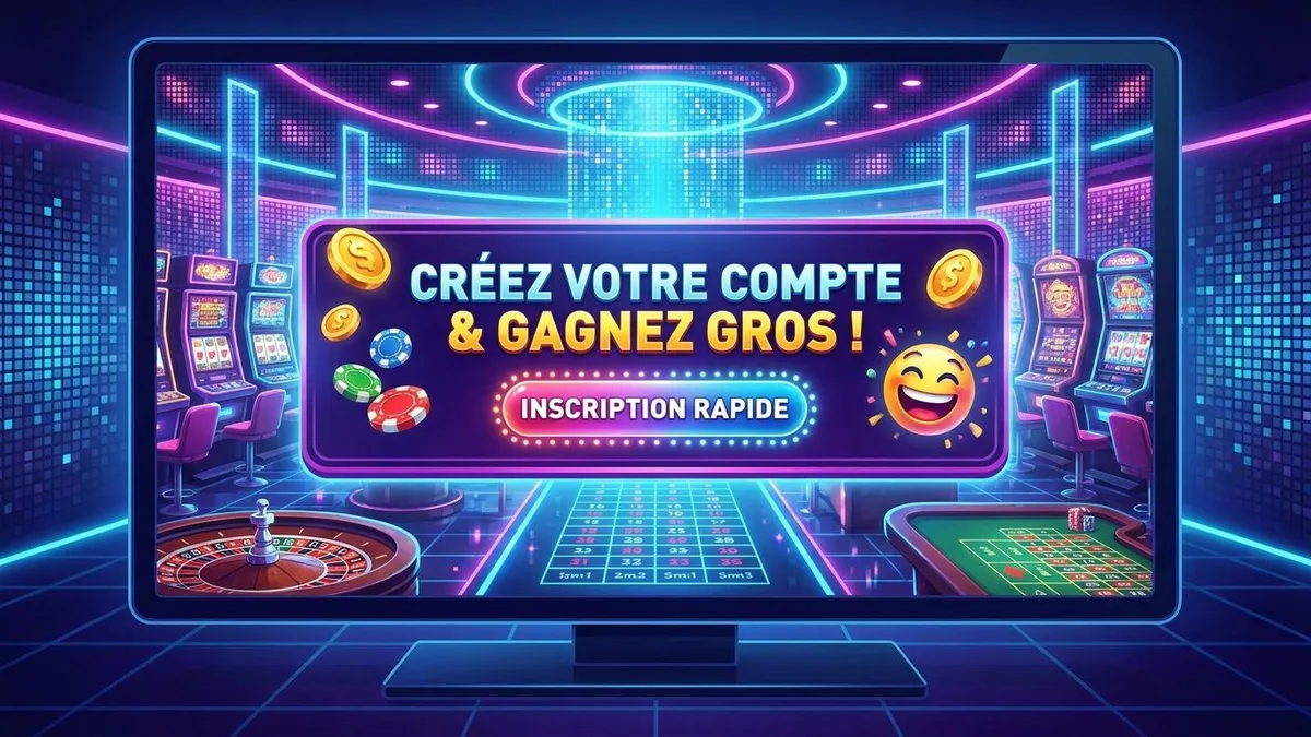 Inscription avec bonus
